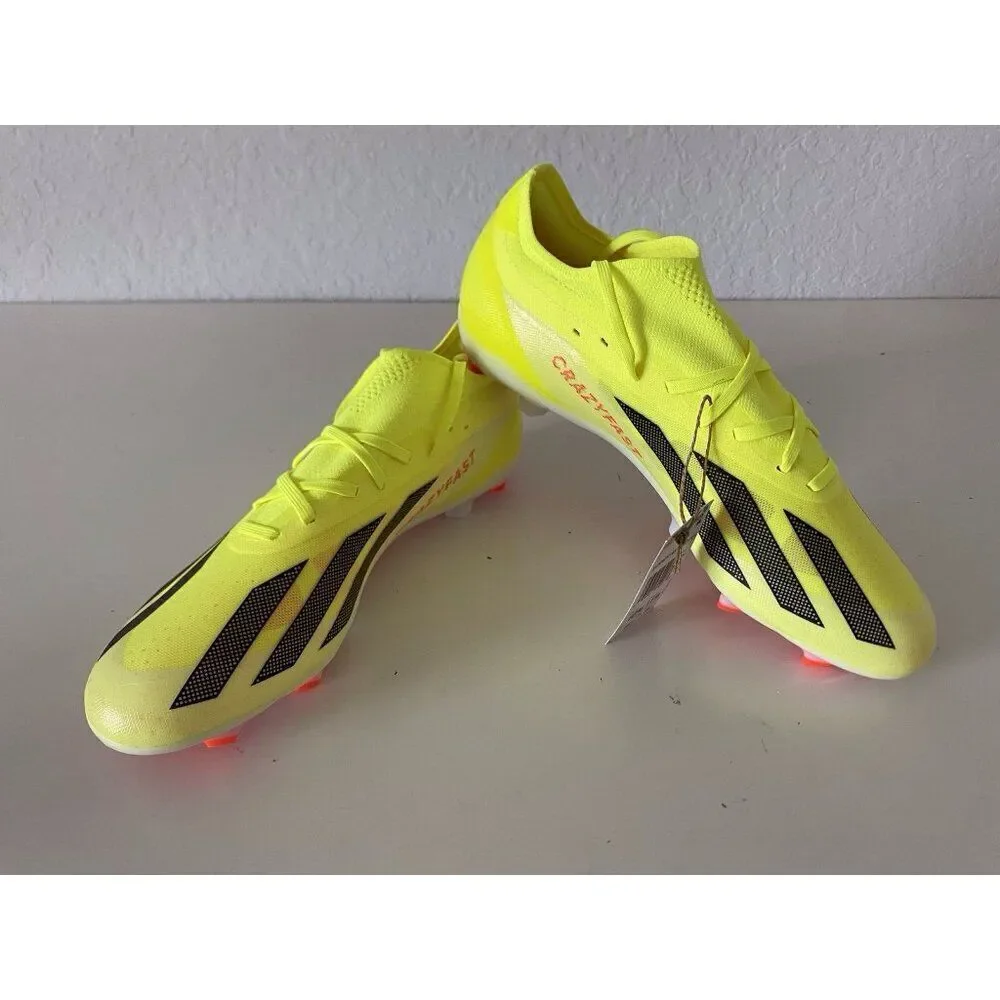 Adidas X Crazyfast Pro FG Solar Energy Pack IG0601 Soccer Cleats Men’s Sz 10.5